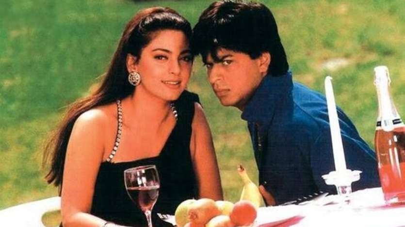 Shah Rukh performed a double role in the 1998 film Duplicate, and Juhi was one of his leading ladies. Additionally, they starred opposite one another in the 2000 film Phir Bhil Dil Hai Hindustani. After appearing together in One 2 Ka 4 the next year in 2001, Khan and Chawla were finally partnered opposite one another in Bhoothnath in 2008.