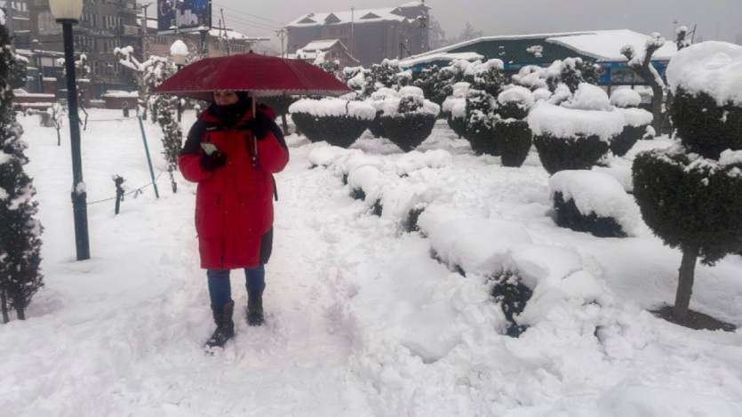 Since Friday, moderate to heavy snowfall has been recorded across Kashmir, marking the season's first snowfall in Srinagar and other plains of the valley. The wintry spell has added a magical touch to the region.