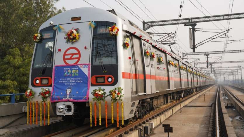 Delhi Metro has marked 22 years of passenger operations. The first Delhi Metro train was flagged off on December 24, 2002, by the then Prime Minister Atal Bihari Vajpayee.