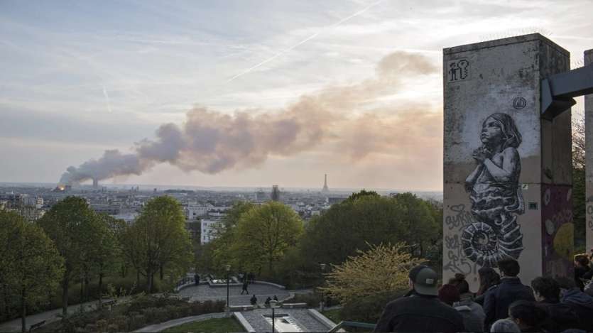 French President Emmanuel Macron treated the fire as a national emergency, rushing to the scene. The cloud of smoke covered Paris and was visible from far away. However, after five years, the cathedral stands anew.