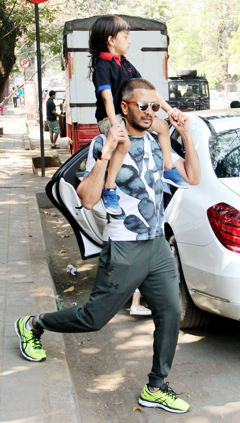 Riteish Deshmukh's younger son Rahyl is a ball of energy and these pics ...