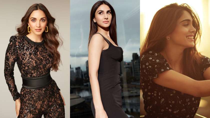 bollywood actresses in black dress Evelina Flamenco Dress, Red with Black Polka Dots main image 0