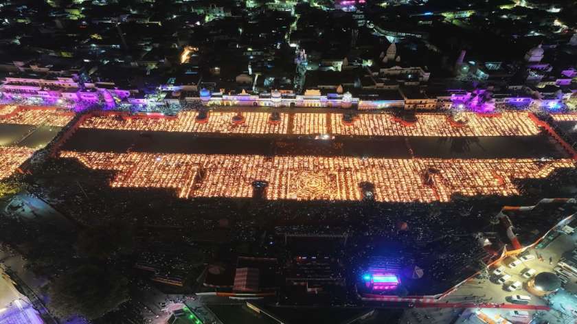 Ayodhya wears never-seen-before look in first Diwali after Ram temple ...