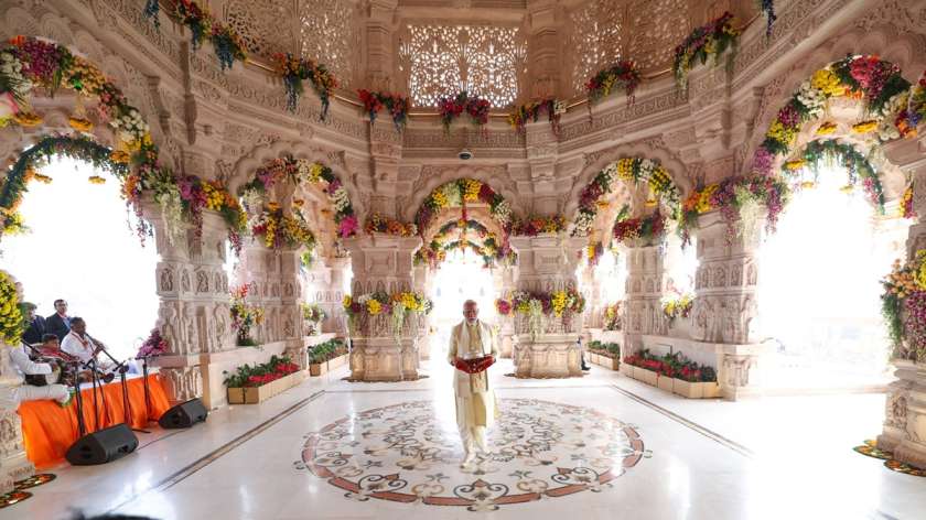 Ram Mandir anniversary: 7 photos of Ayodhya's mesmerising religious ...
