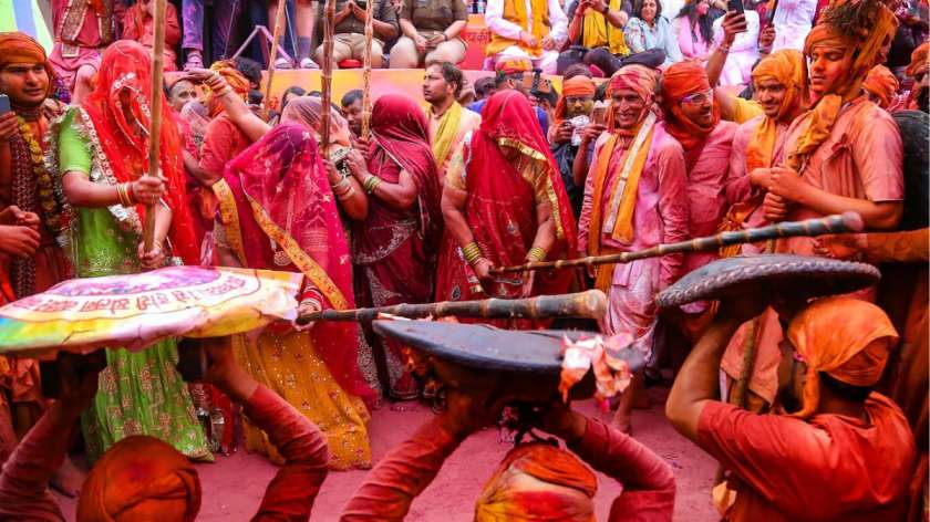 holi celebration in india