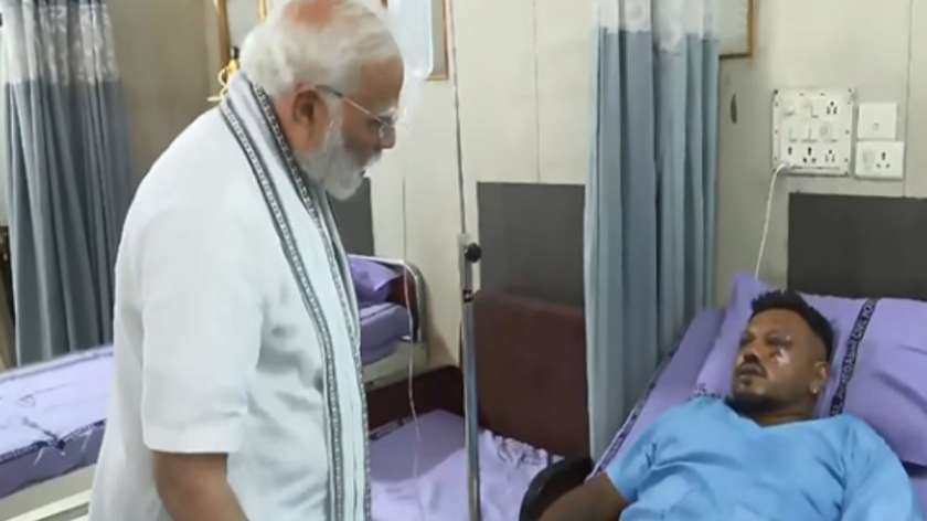 Air India Plane Crash: PM Modi visits the site, meets lone survivor at ...