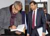 Amartya Sen and Raghuram Rajan 