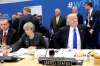 Trump met NATO leader in Brussels