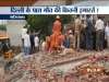 NDRF team is trying to rescue the trapped people from the
