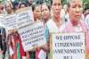 Protests in Assam against Citizenship Amendment Bill.