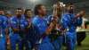 Sachin Tendulkar after India's World Cup 2011 win