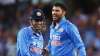 Yuvraj Singh with MS Dhoni