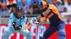 Virat Kohli in action during W]orld Cup 2019 game against