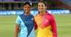Harmanpreet Kaur (L) and Smriti Mandhana.