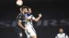 LASK's Marvin Potzmann, left, and Tottenham's Gareth Bale