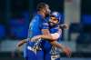 Rohit Sharma and Kieron Pollard