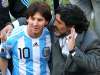 lionel messi diego maradona