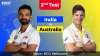   India Vs Australia 2nd Test Live Streaming Ind Vs Aus