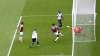 West Ham's Michail Antonio, third left, scores his side's