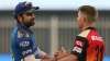 david warner, rohit sharma, mi vs srh, srh vs mi, 