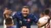 Slovakia's Milan Skriniar celebrates after scoring his