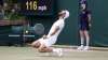 Sebastian Korda of the US plays a return during the men's
