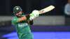 Mohammad Rizwan of Pakistan plays a shot during the ICC Men's T20 World Cup semi-final match between