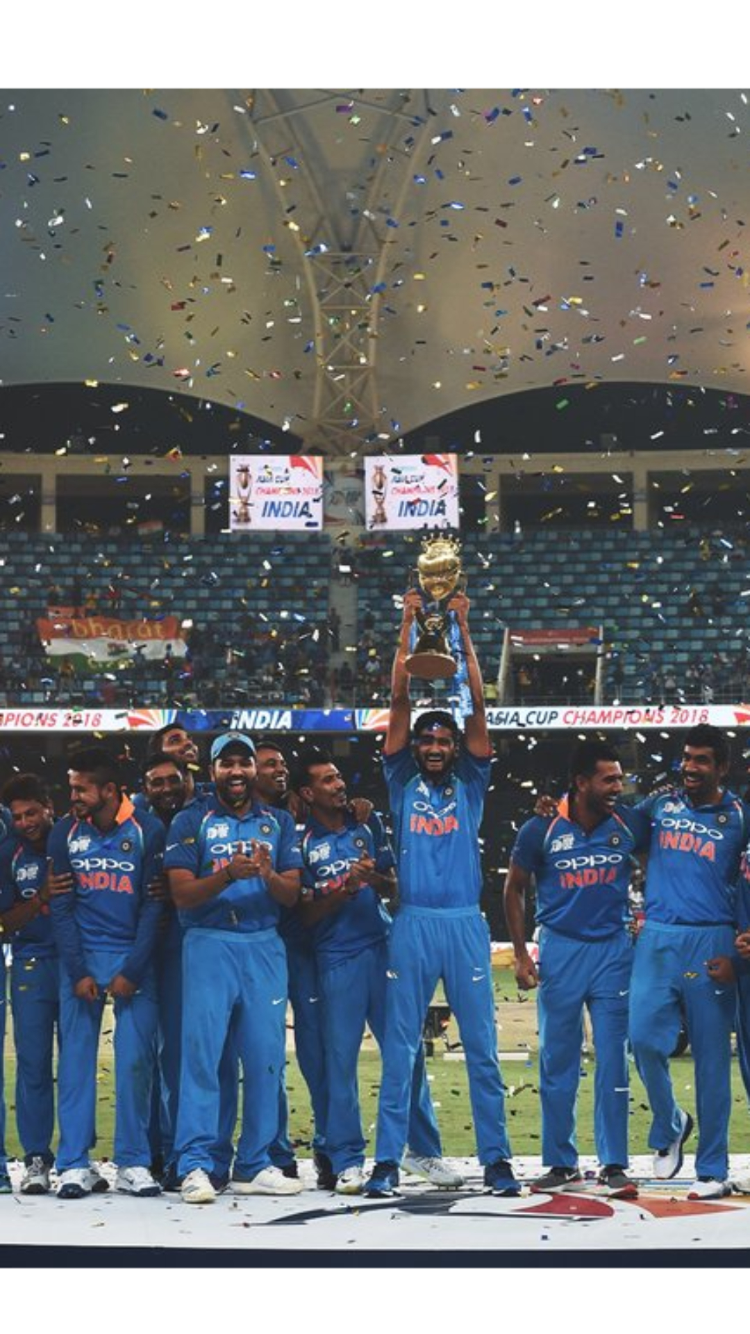 In which years did India win Asia Cup? 