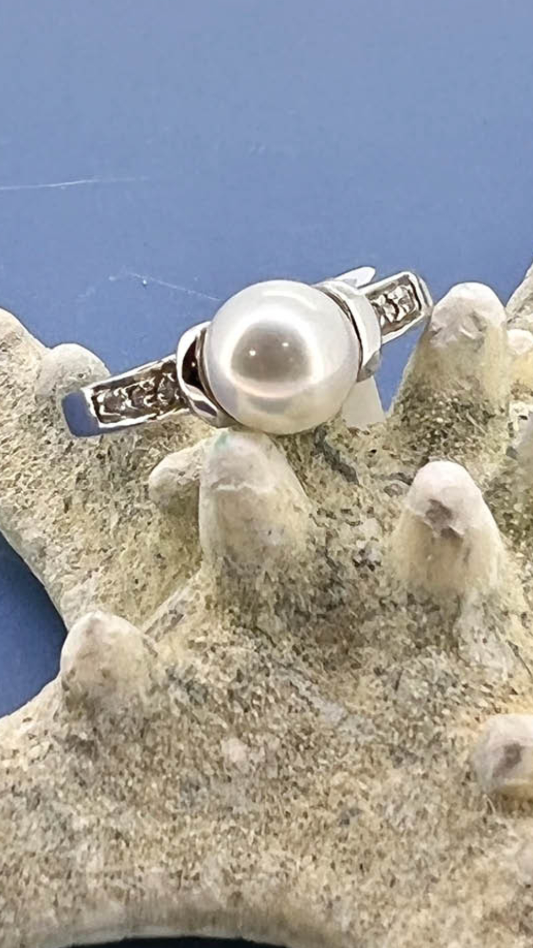 Handmade Pearl 925 Silver Astrology Designer Ring at Rs 1500/piece in Jaipur