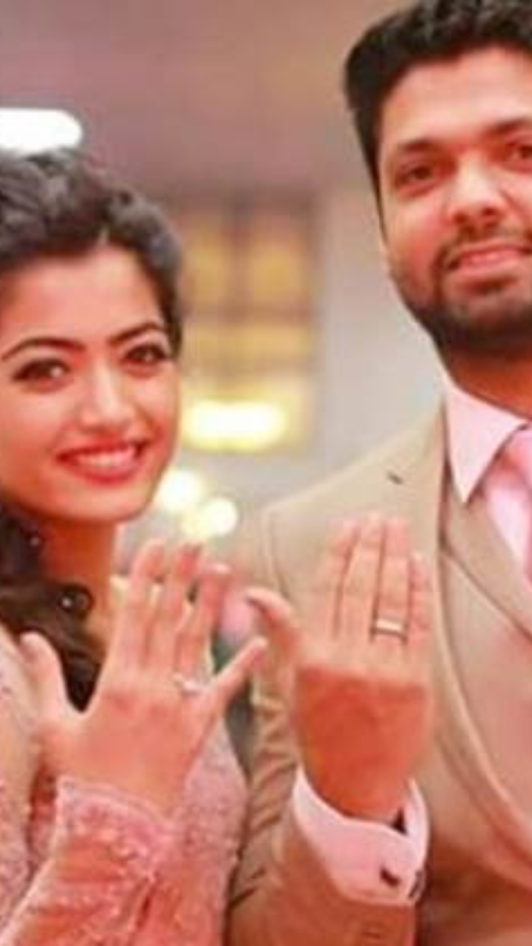 Rashmika Mandanna almost got married to Kannada star Rakshit Shetty | See Photos 

