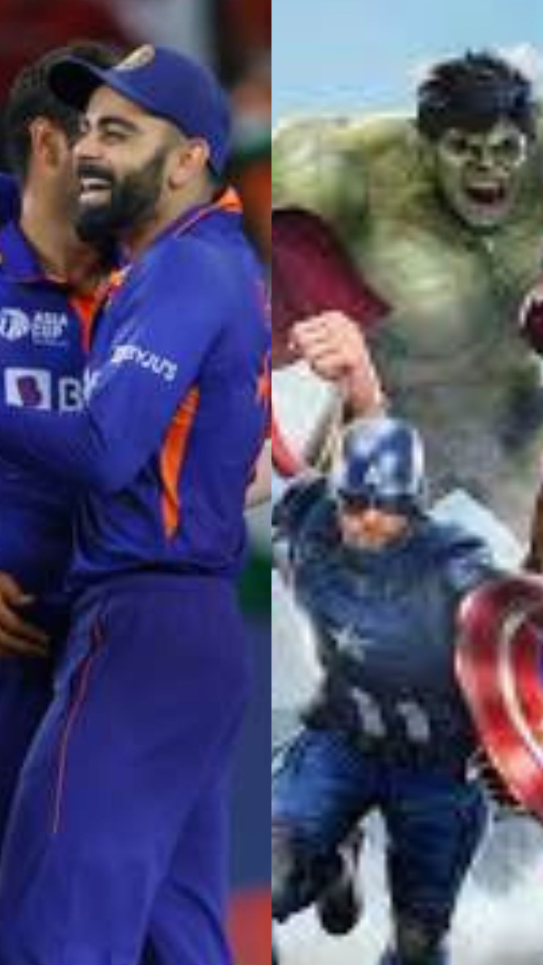 The Avengers and their sports counterparts