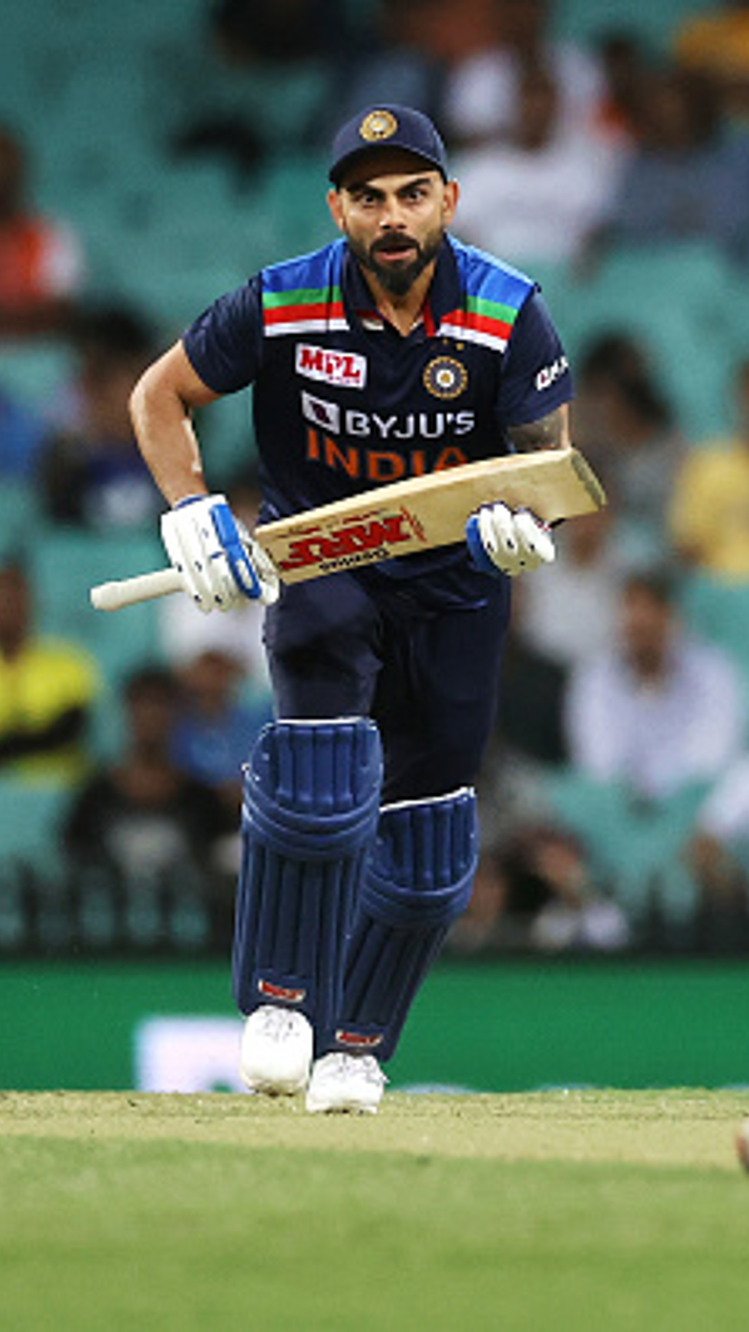 Virat Kohli is India&#039;s highest ranked batter in the ODIs and sits seventh having dropped a spot