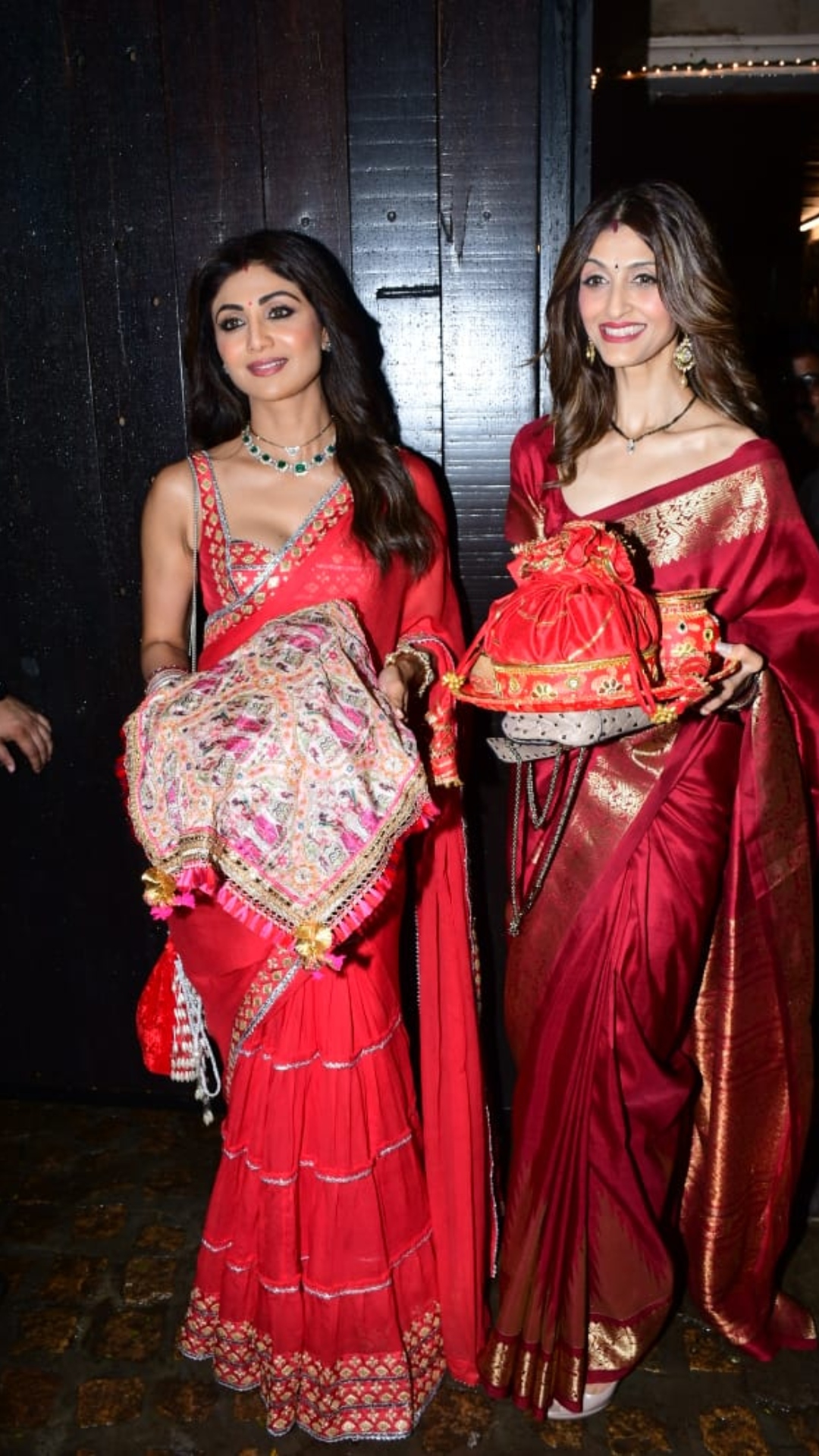 Karwa Chauth celebration at Anil Kapoor's house: Shilpa Shetty, Maheep &amp; others grace the occasion