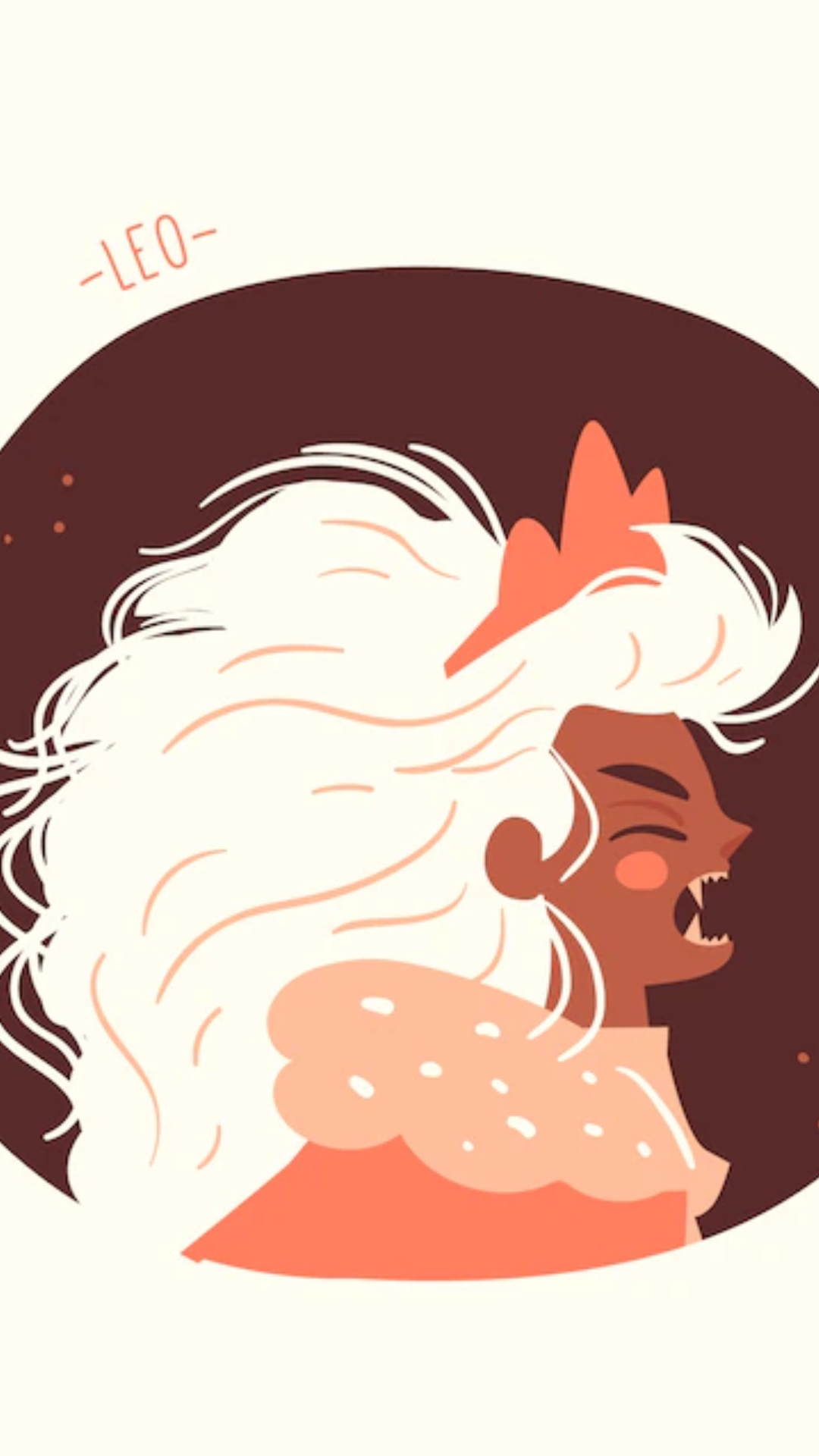 For Leo, Orange is the lucky colour and 7 is the lucky number