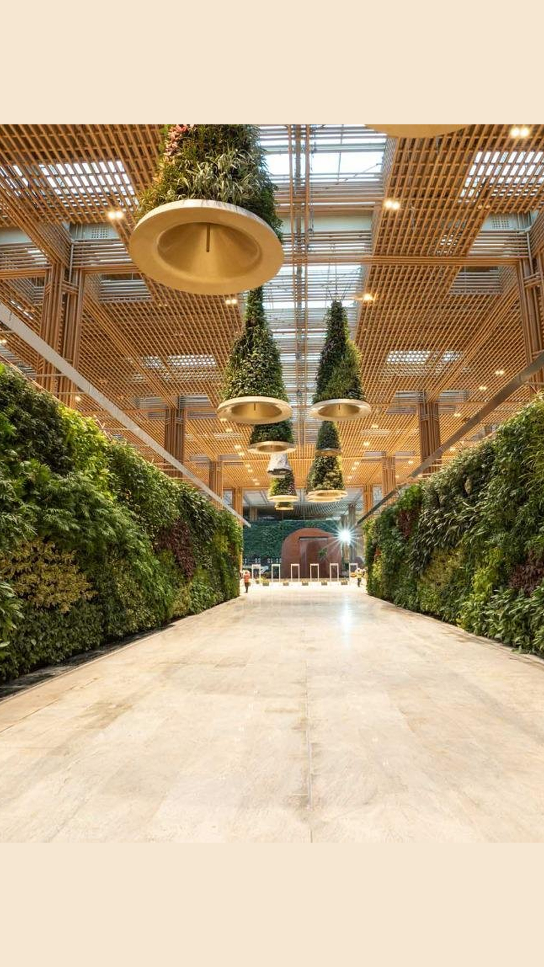 T2 is designed as a tribute to the Garden city of Bengaluru