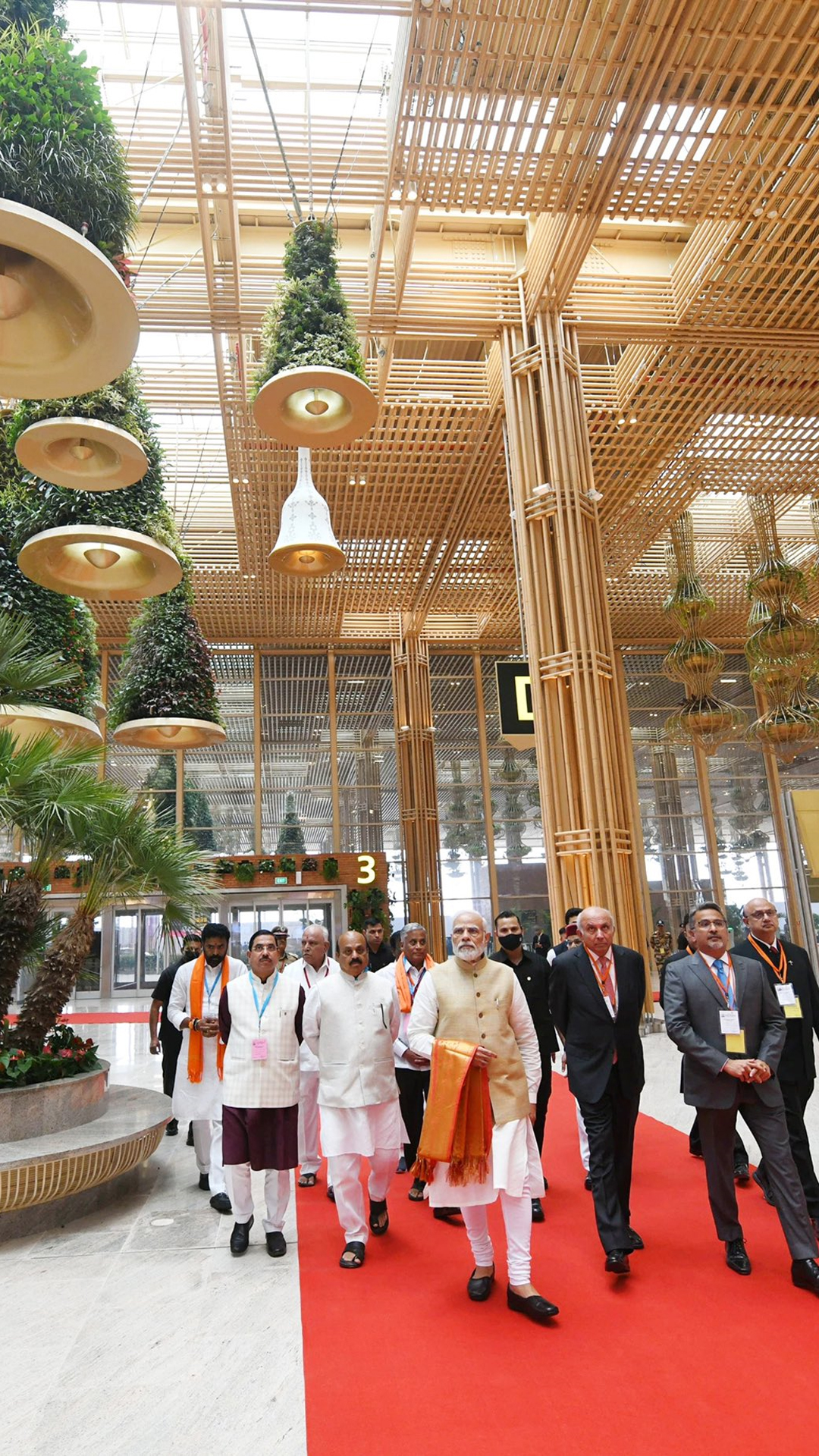 PM visited Bengaluru's newly opened Kempegowda International Airport