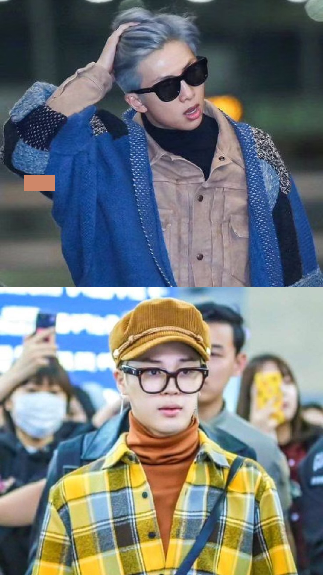 BTS Airport Fashion: RM, Jin, Suga, J-Hope, Jimin, Jungkook & V aka Kim  Taehyung acing casual look