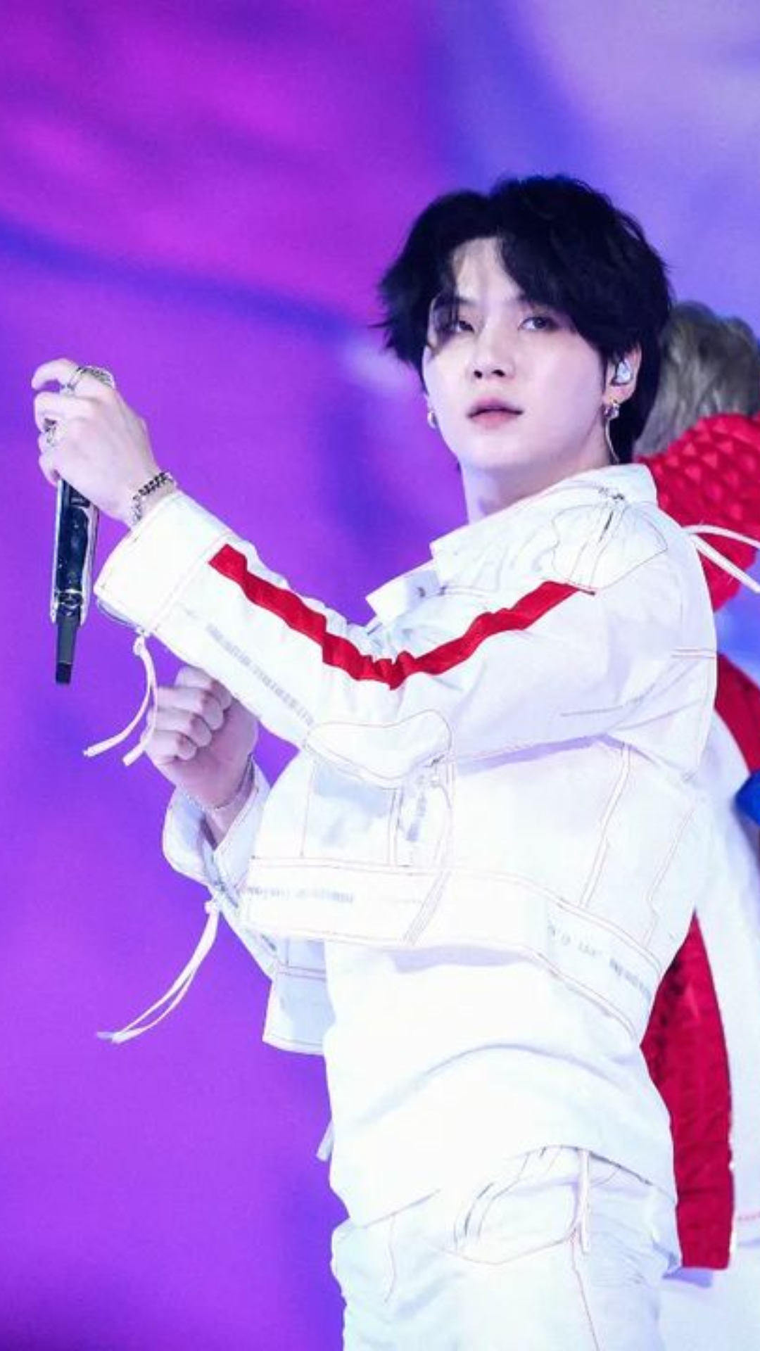 A candid photo of Suga from a BTS concert is unmissable for ARMY