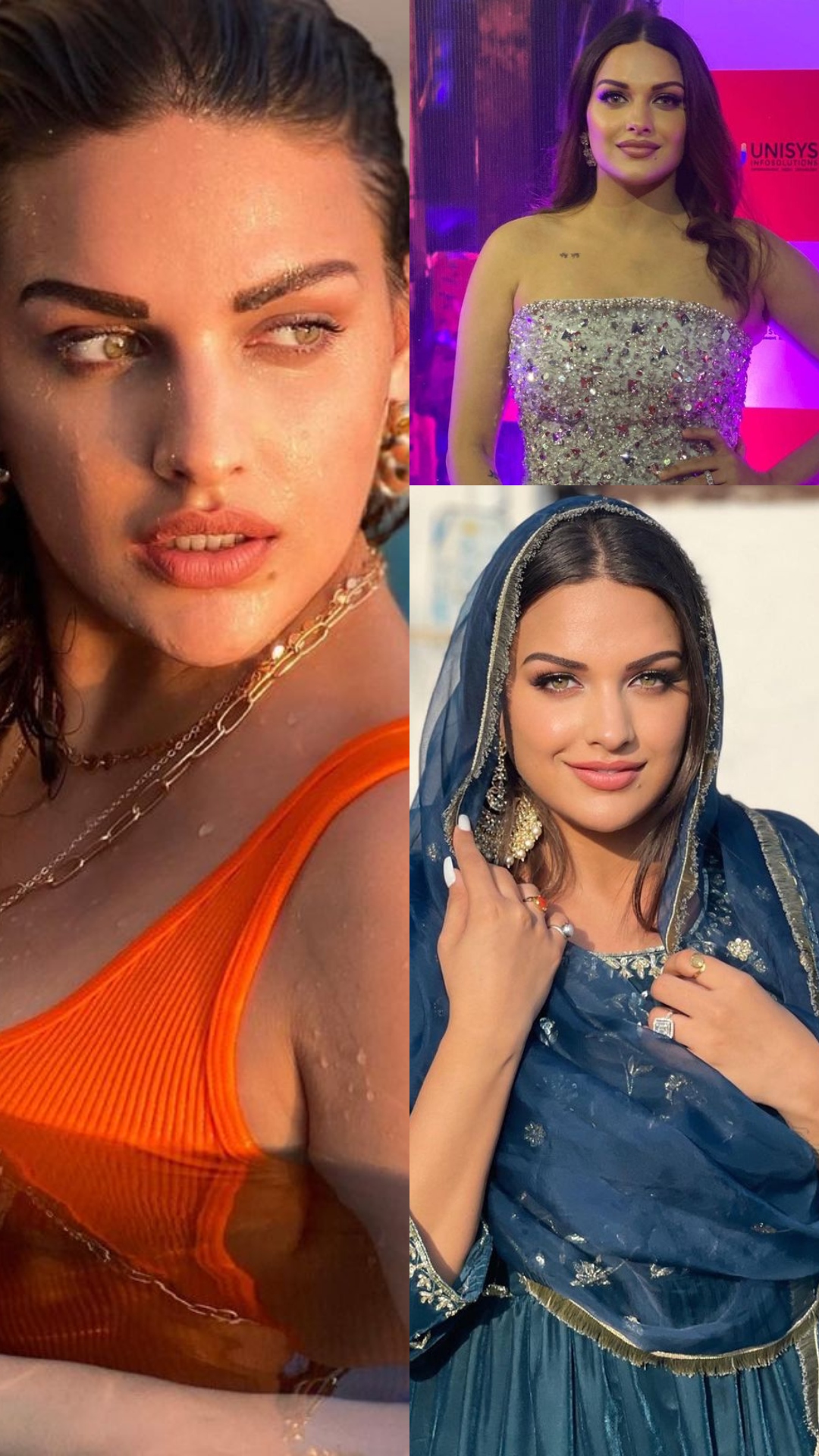 Himanshi Khurana made a place for herself in the hearts with her stint in Bigg Boss 13. On her birthday, take a look at her Patiala, Poolside to Shimmery avatars.