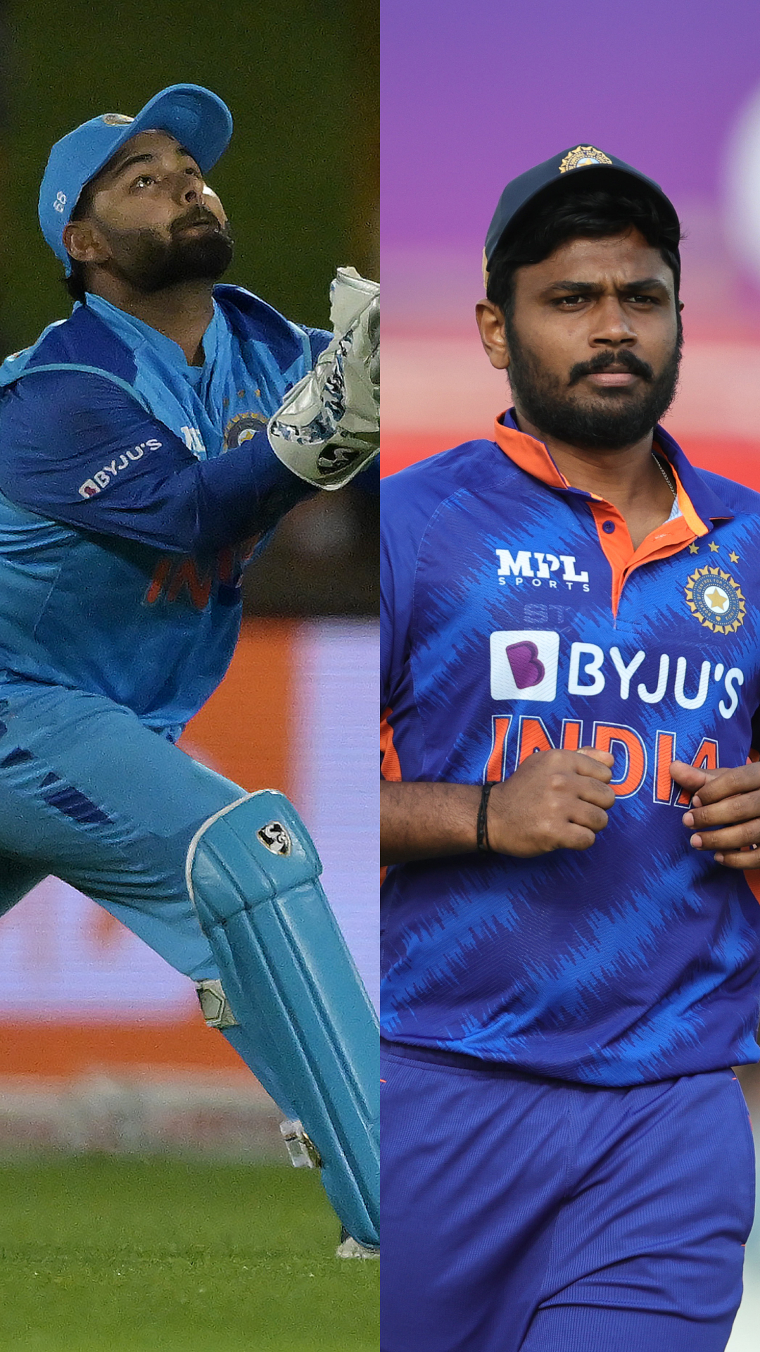 Sanju Samson vs Rishabh Pant: Head to head batting comparison in men's ODIs in 2022