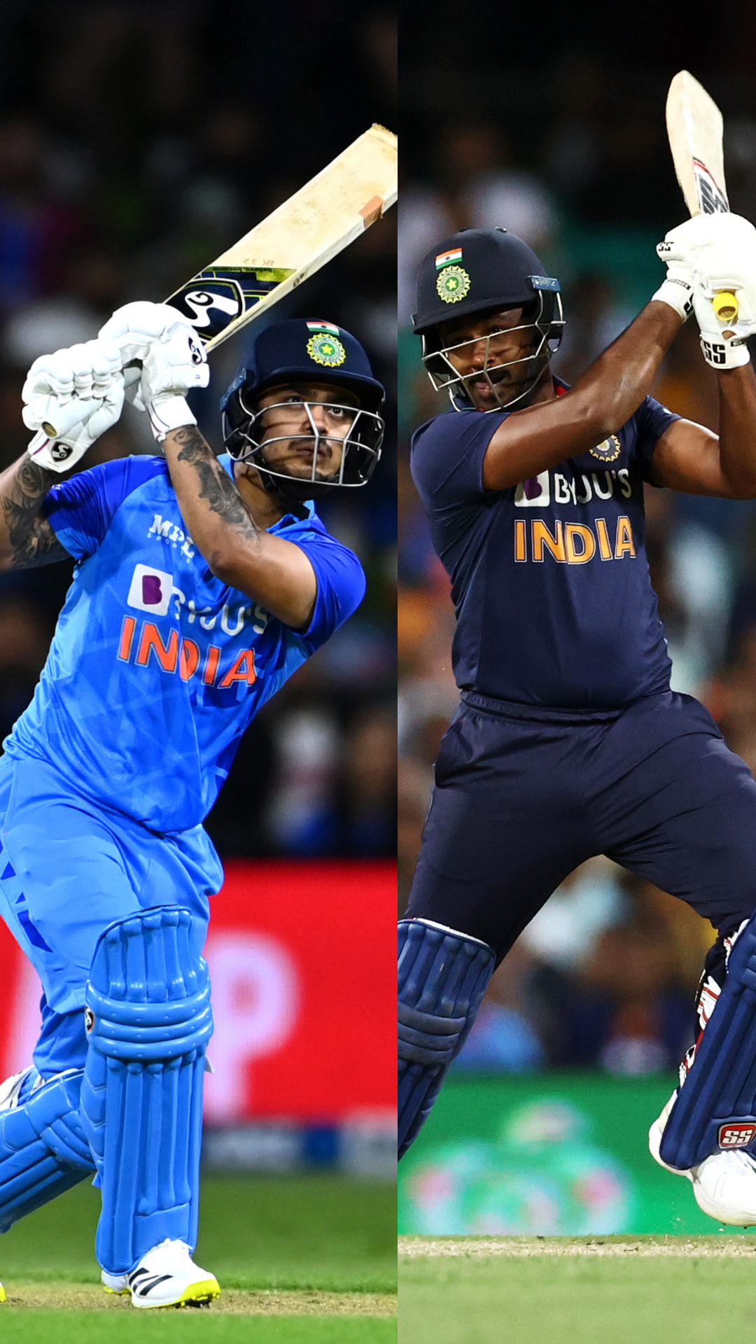 Ishan Kishan vs Sanju Samson in ODIs in 2022