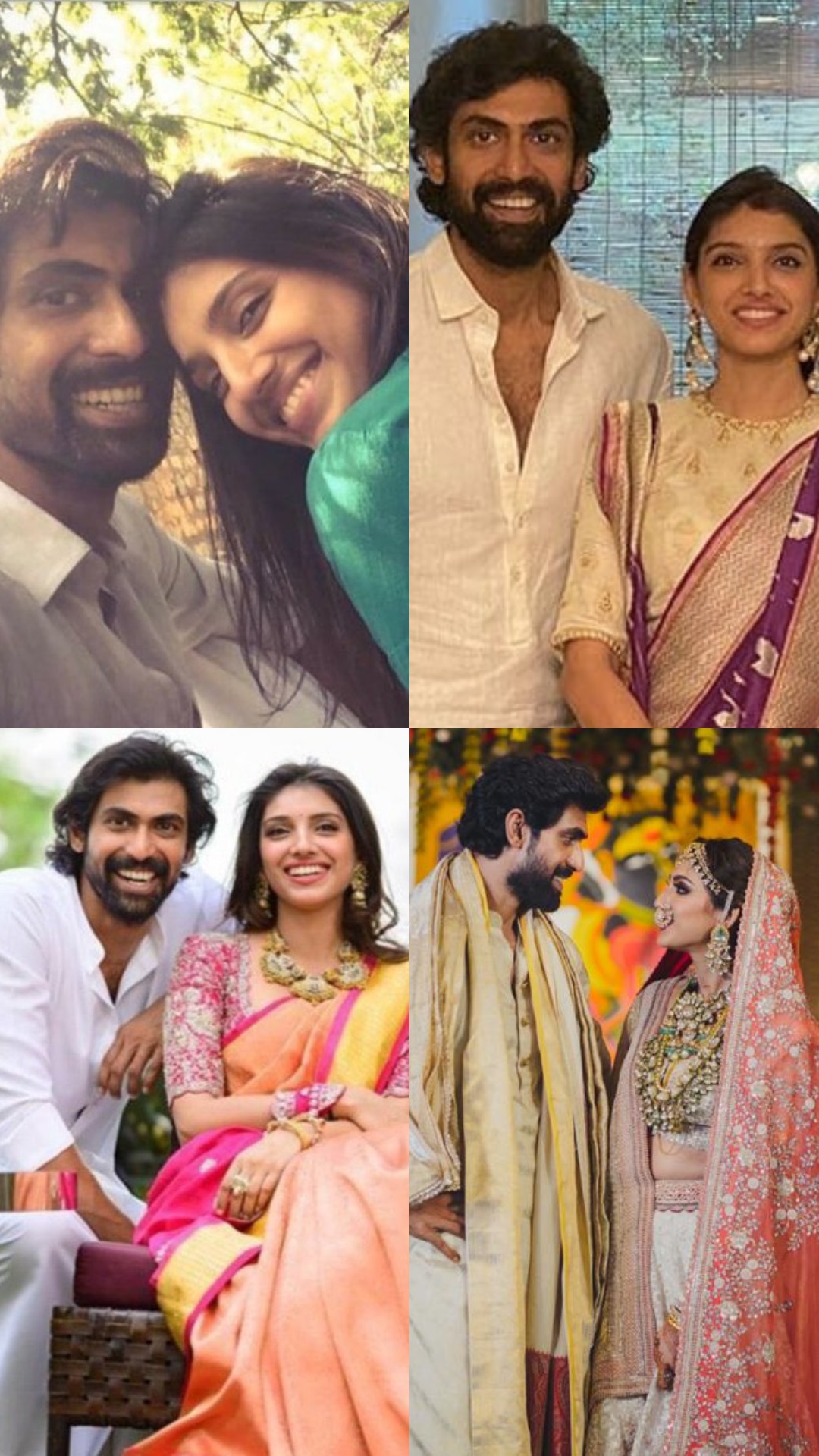 Rana Daggubati is celebrating his 38th birthday today. On the celebratory occasion, let's have a look at his mushy, romantic &amp; unseen photos with love Miheeka Bajaj.