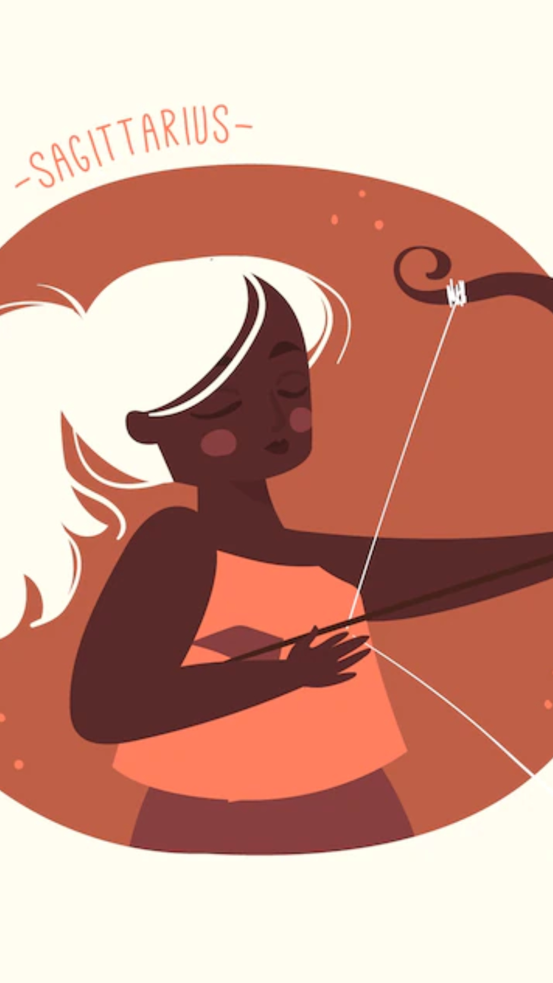 For Sagittarius, Peach is the lucky colour and 9 is the lucky number