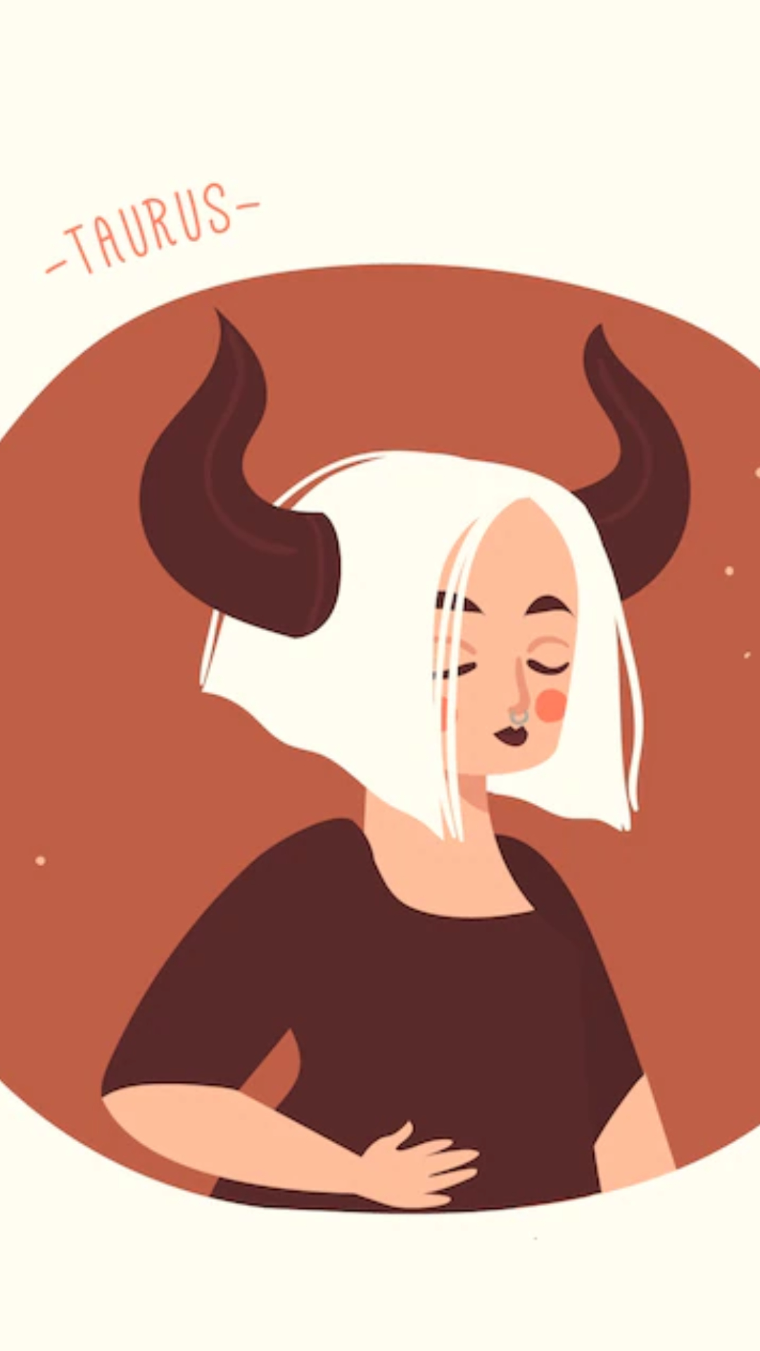 For Taurus, Pink is the lucky colour and 1 is the lucky number