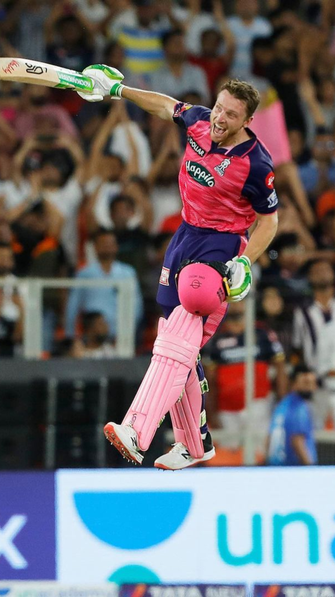 Jos Buttler in 2022 scored 863 runs. He averaged 57.53 and registered a strike rate of 149.05 across 17 innings