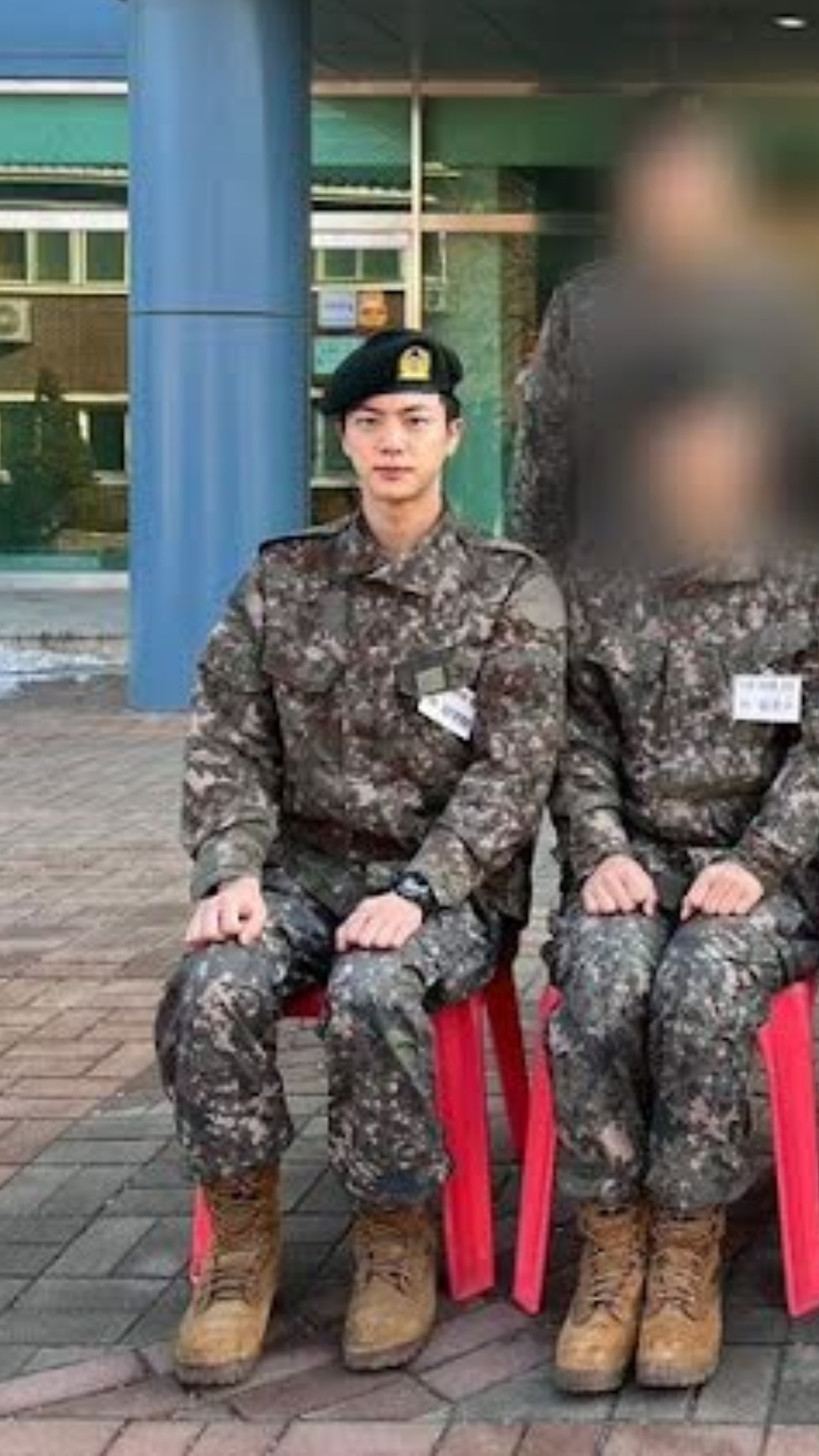 BTS Jin's latest military service photos go viral from camp