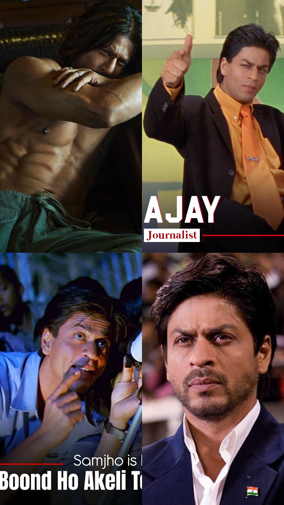 Shah Rukh Khan's best patriotic movies; Pathaan to Chak De India | Have a look