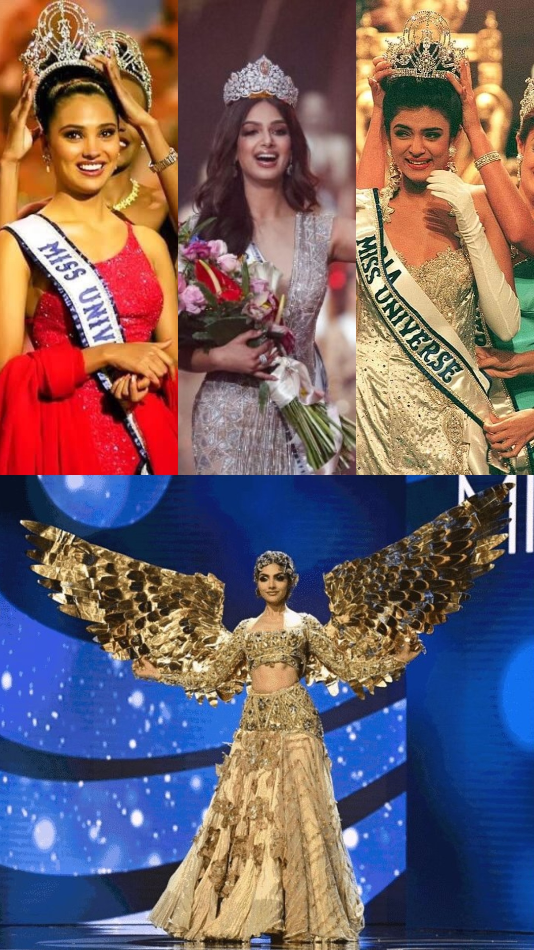 PICS | India at Miss Universe ft Divita Rai, Harnaaz Sandhu, Sushmita Sen &amp; Lara Dutta