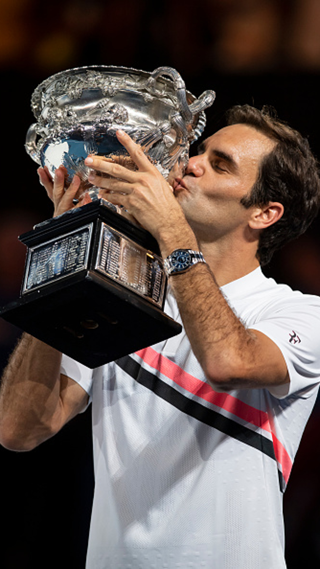 Roger Federer held the Australian Open crown in 2004, 2006, 2007, 2010, 2017 and 2018