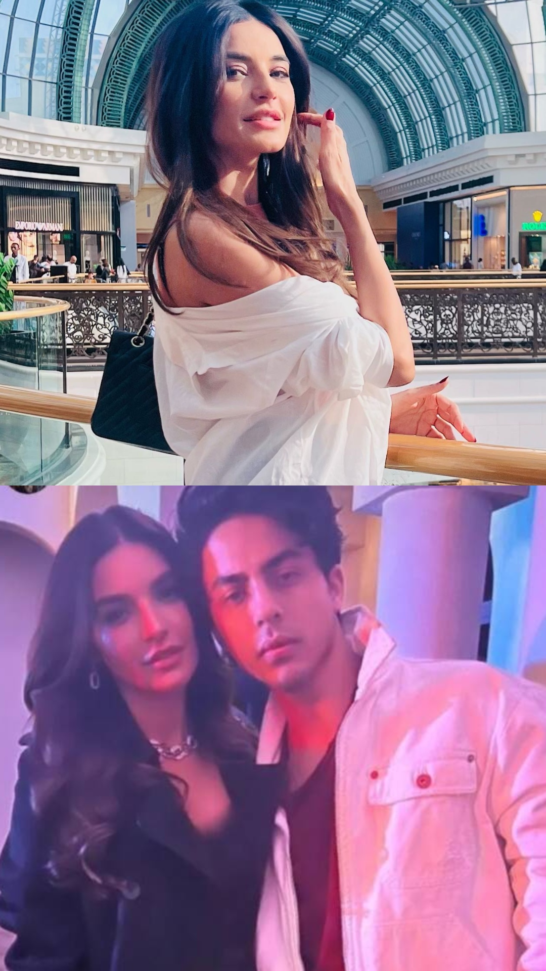 Pakistani actress Sadia Khan spotted with Aryan Khan sizzling photos go viral